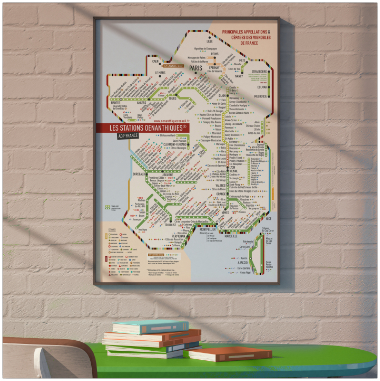 Carte vins de france, cépages France