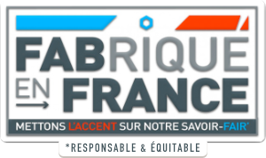 Fabriqué en France, mettons l'accent sur notre savoir-Fair* *Responsable & Équitable.