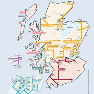 Carte des Whisky écosse