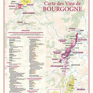 Carte des Vins de Bourgogne