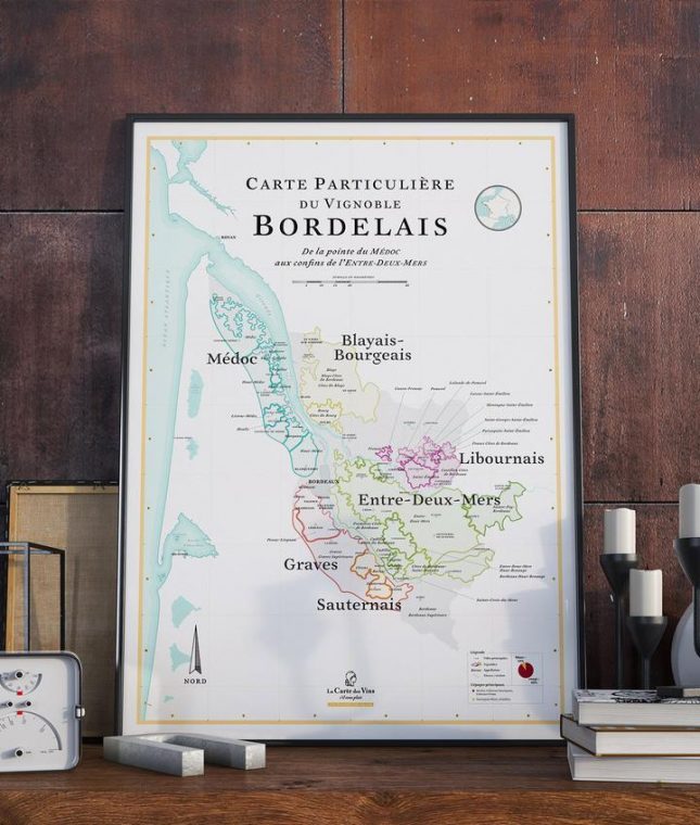 carte des vins de bordeaux, carte de bordeaux