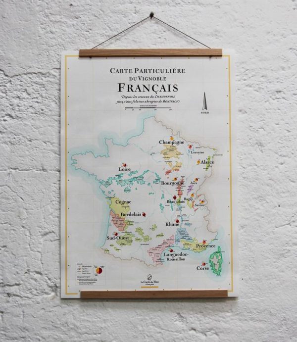 carte des vins, carte des vins france