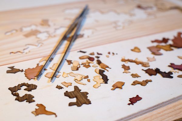 Carte des vins en bois pièces