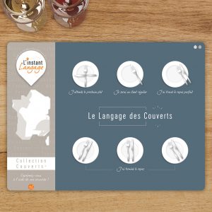 Set de table Le Langage des Couverts - N°2