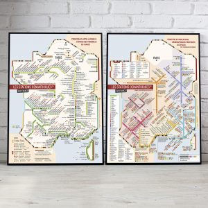 Offre Duo Cartes Les Stations AOP et IGP 30x40