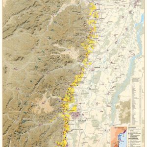 Carte Benoit France Alsace 55x88