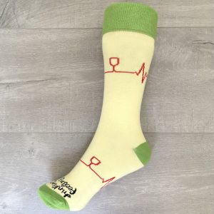 Chaussette Sommelier Socks - Jaune et Verte