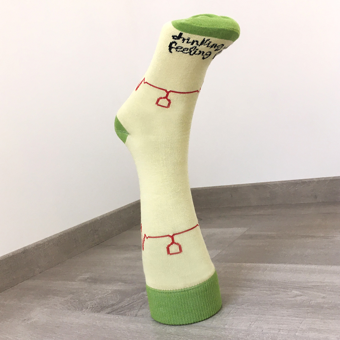 Chaussette Sommelier Socks - Jaune et Verte