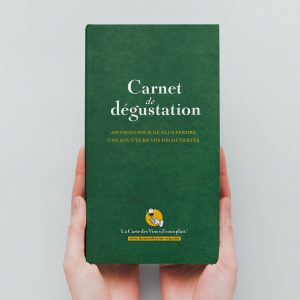 Carnet de dégustation de vins 200 pages - vert