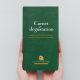Carnet de dégustation de vins 200 pages - vert